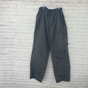 Nike men’s convertible pants/short gray size Xlarge
